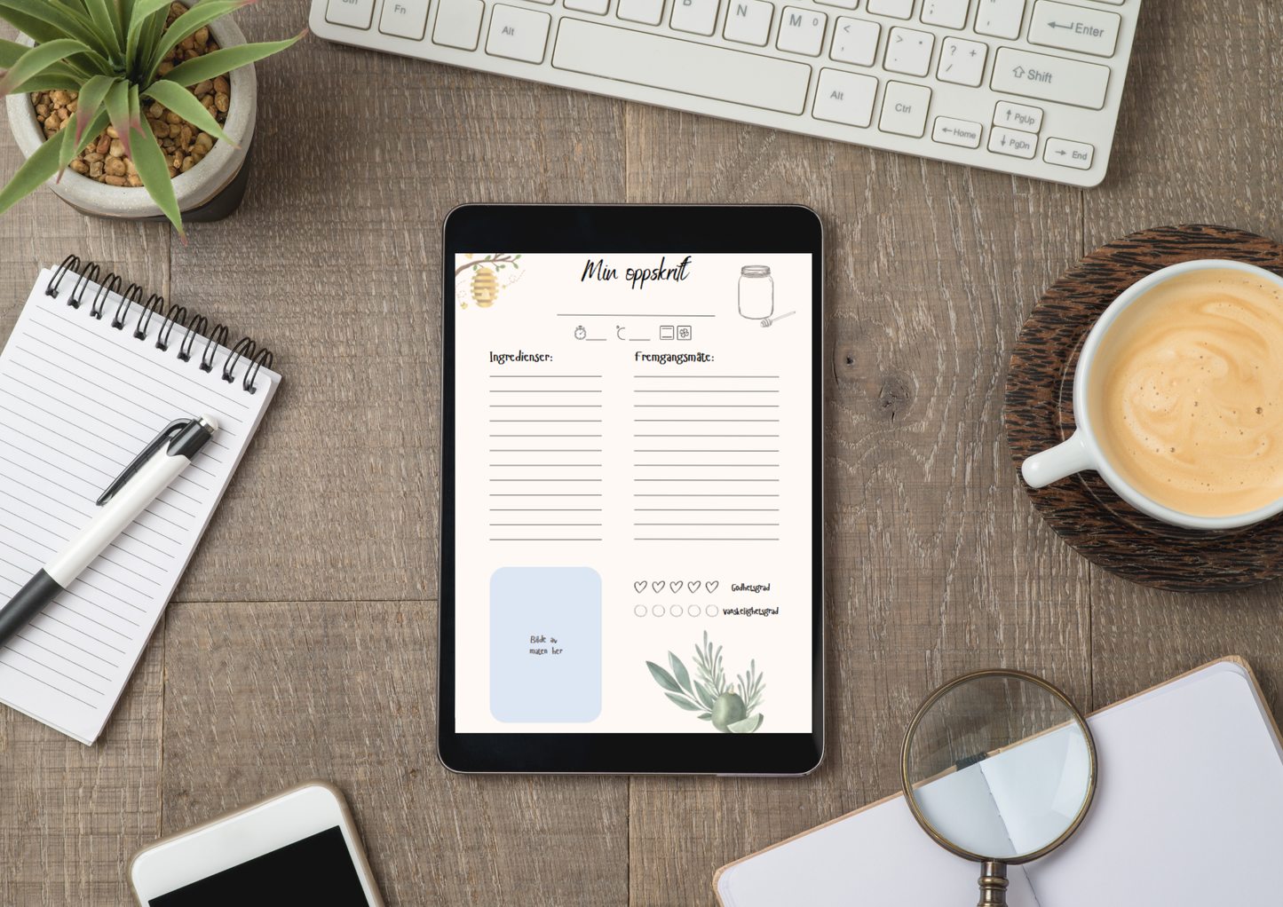 Min oppskrift